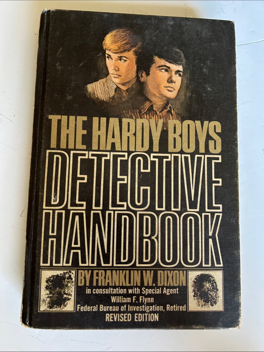 The Hardy Boys Detective Handbook - Vintage Hardcover book copyright 1972